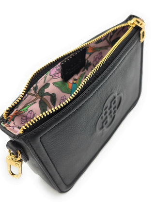 SADDLER FRANKIE Real Leather Designer Zip Top Make - up Pouch| Gift Boxed - Hstrends