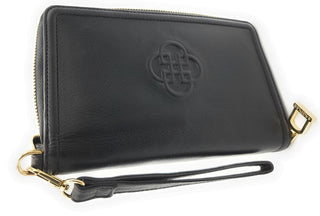 SADDLER FREYA Real Leather Designer RFID Purse & Phone Holder with Strap | Gift Boxed - Hstrends