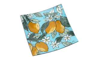 Sicilian Zest Small Square Plate in Gift Box - Hstrends