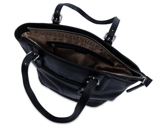 Sienna Zip Top Tote Shopper Bag for Women - Handmade by Saddler - Hstrends