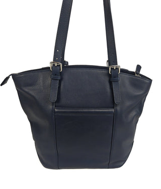 Sienna Zip Top Tote Shopper Bag for Women - Handmade by Saddler - Hstrends