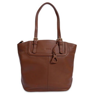 Sienna Zip Top Tote Shopper Bag for Women - Handmade by Saddler - Hstrends