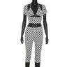 Black dots on white background