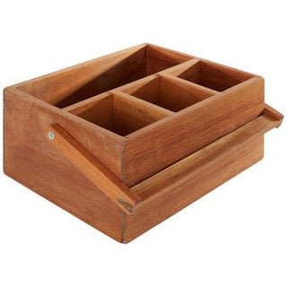 Socorro Acacia Cutlery Caddy - Hstrends