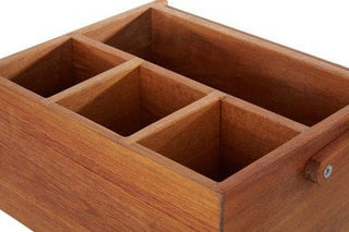 Socorro Acacia Cutlery Caddy - Hstrends