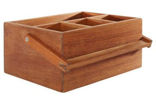 Socorro Acacia Cutlery Caddy - Hstrends