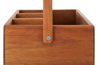 Socorro Acacia Cutlery Caddy - Hstrends