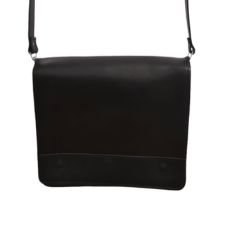 Soft Tannery Leather Messenger - Black - Hstrends