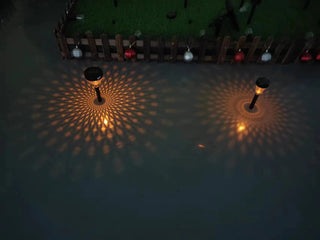 Solar Powered Waterproof Garden Pathway Projection Light - Hstrends