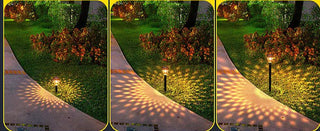 Solar Powered Waterproof Garden Pathway Projection Light - Hstrends