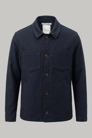 Southend Shacket Unlined - Navy Moleskin - Hstrends