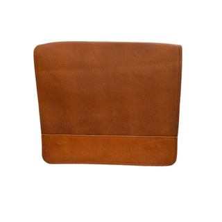 Soft Tannery Leather Messenger - Tan
