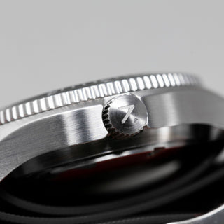 'Tempest' Automatic Navigator Watch (40mm) | Seal Black - Hstrends
