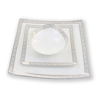 The Glamour Bone China Dinner Set - 16 | 24 Piece - Hstrends