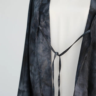 Tie - dye Printed Kaftan Robe Cardigan style Kimono Abaya dress - Hstrends