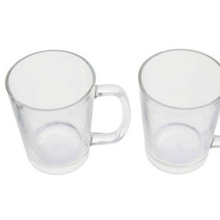 Torta Set Of Four Glass Clear Glass Mugs - Hstrends