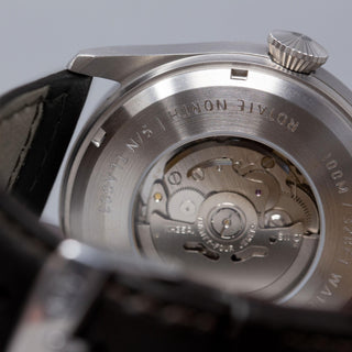 'Turbulence' Cat.1 Aviator's Watch (46mm) | Rook Black - Hstrends