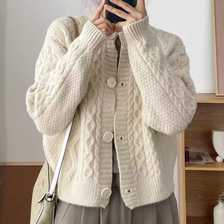 Twist Knit Cardigan for women - Hstrends
