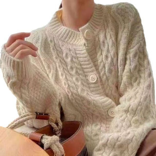 Twist Knit Cardigan for women - Hstrends