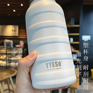 Tyeso Thermos Water Bottle 1000ml 750ml 360ml Double Stainless Steel Vacuum Flask - Hstrends