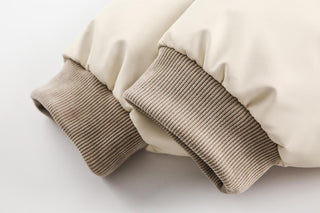 Unisex PU Stitching Cotton - Padded Jacket - Hstrends