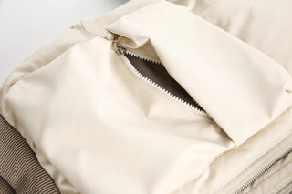 Unisex PU Stitching Cotton - Padded Jacket - Hstrends