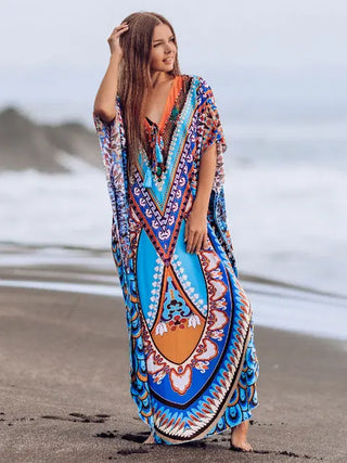 Boho Printed Summer Dress