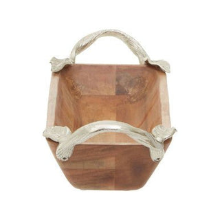 Vine Acacia Wood Small Rectangular Serving Dish - Hstrends