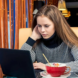 Vintage Ceramic Coffee Mug Set with Saucer and Spoon - Hstrends