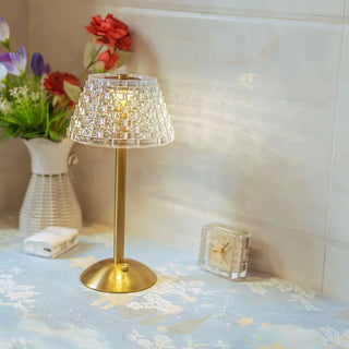 Vintage European Crystal USB Rechargeable Night Light - Hstrends