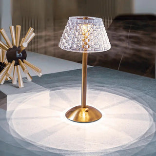 Vintage European Crystal USB Rechargeable Night Light - Hstrends