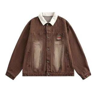 Vintage Punk Denim Jacket - Hstrends