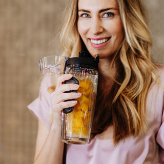 VITALITY Infuser Bottle - water bottle - tracker bottle 900ml - Hstrends