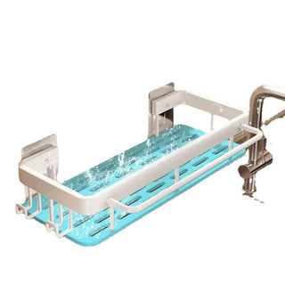 Wall - Mounted Kitchen Storage Rack with Drain Basket - Hstrends