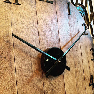 Reclaimed Whisky Barrel Clock | Handmade Oak Wall Clock