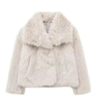 Winter Plush furry Coat - Hstrends