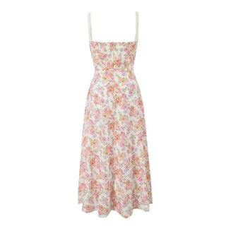 Women's Floral Strap Dress - Hstrends