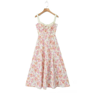 Women's Floral Strap Dress - Hstrends