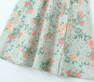 Women's Floral Strap Dress - Hstrends