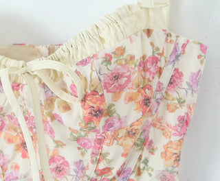 Women's Floral Strap Dress - Hstrends