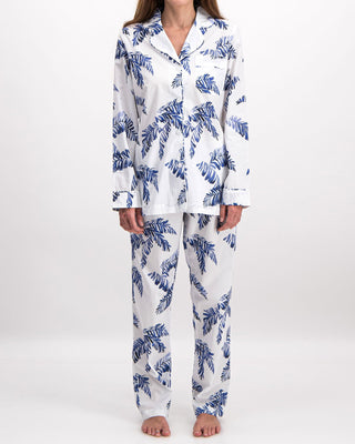 Womens Long Pyjamas - Hand Leaf - Hstrends