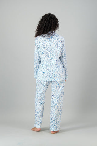 Womens Long Pyjamas - Summer Vines - Hstrends