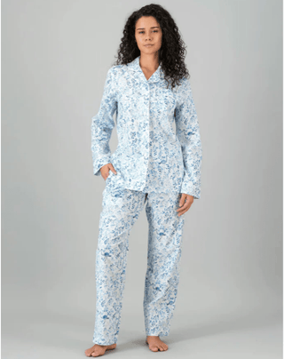Womens Long Pyjamas - Summer Vines - Hstrends