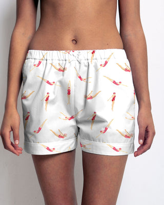 Womens Lounge Shorts - Divers - Hstrends
