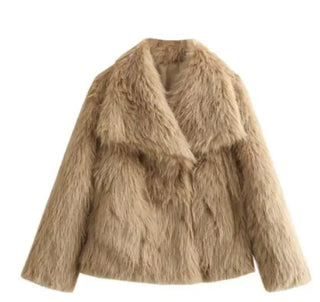 Winter Plush furry Coat - Hstrends