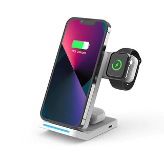 Three In One Folding Bracket Wireless Charging - Hstrends