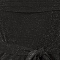 Yumi Black Sparkle Stretch Bardot Jumpsuit - Hstrends