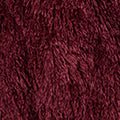 Yumi Burgundy Luxe Fluffy Faux Fur Coat - Hstrends