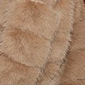 Yumi Coffee Luxe Faur Fur Coat - Hstrends