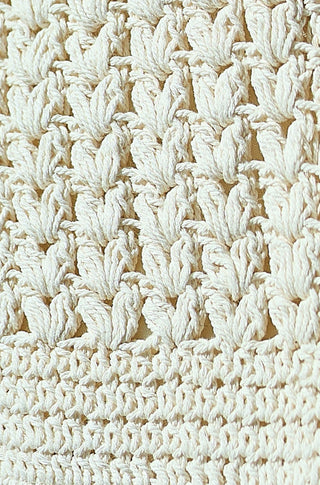 Yumi Ivory Crochet Small Cross Body - Hstrends